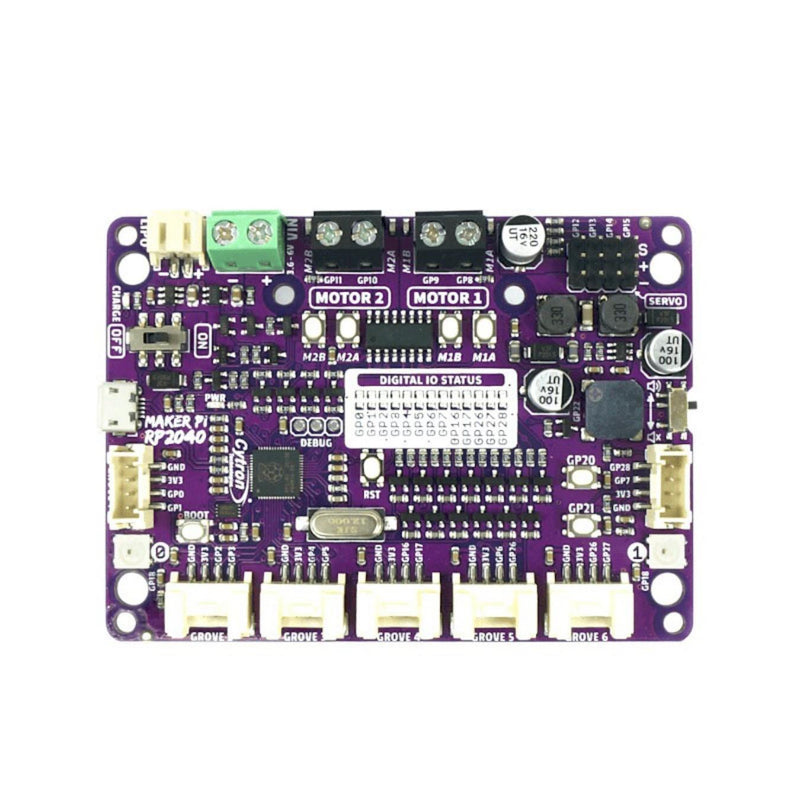 Maker Pi RP2040: Raspberry Pi RP2040を使用したロボット制御用ボード