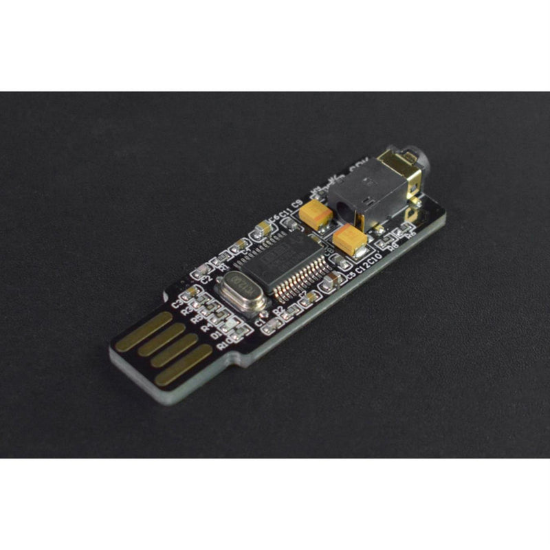小型 USB 外部 サウンドカード NVIDIA Jetson Nano / Raspberry Pi 400用