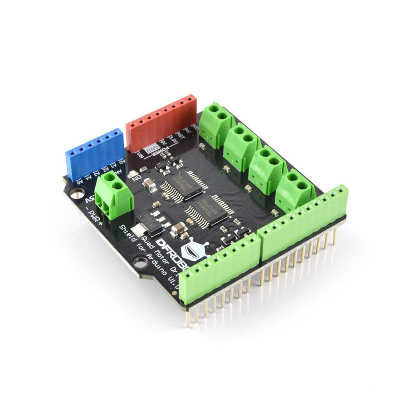 Arduino用 クワッドDCモータドライバシールド