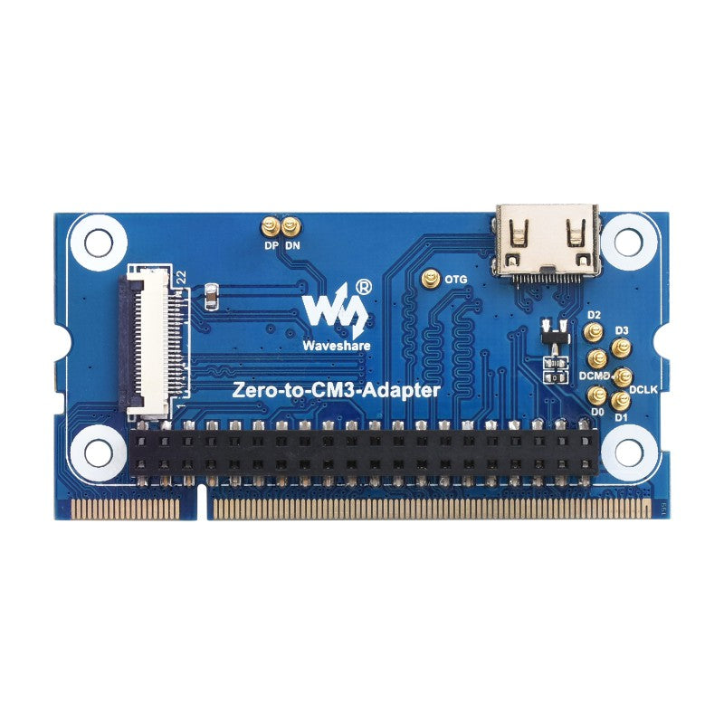 Waveshare Raspberry Pi Zero 2W - CM3アダプタ Raspberry Pi CM3 / CM3+用ソリューション