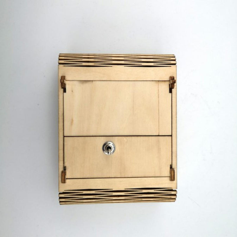 シンプルユーズレスボックス - 電子木製開閉ボックス