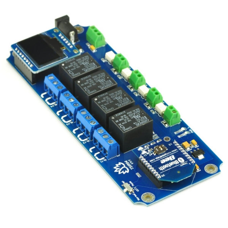 TSIR04 - 4チャネル出力、4光絶縁入力Bluetoothスマートフォンリレー